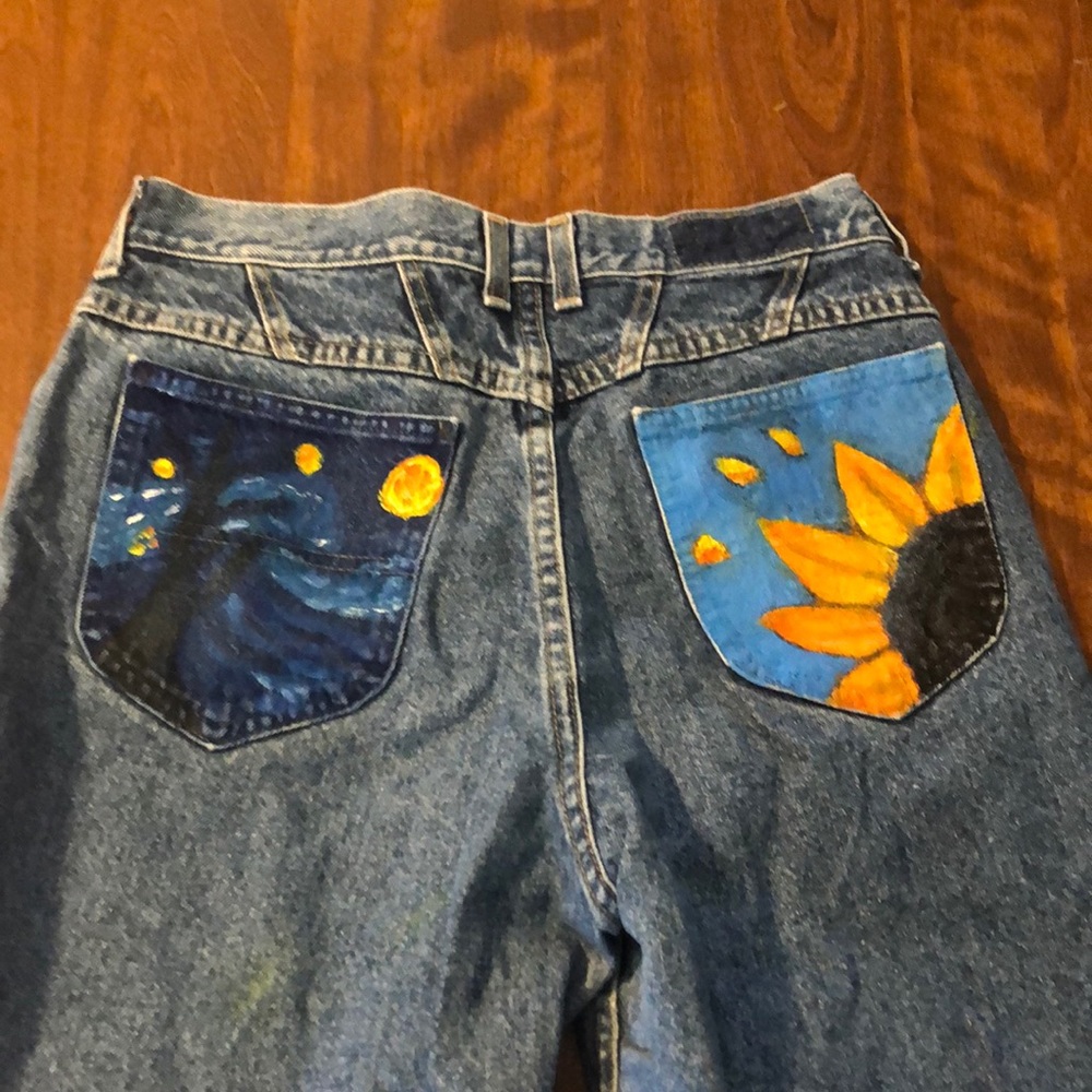 Levi Jeans that I painted